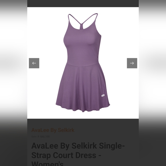NWT Selkirk pickleball dress - Picture 4 of 6